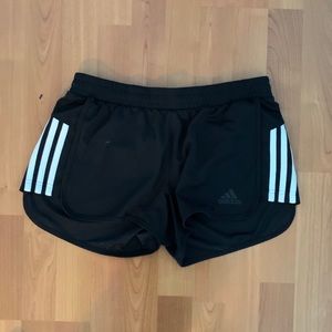 Adidas knit running shorts